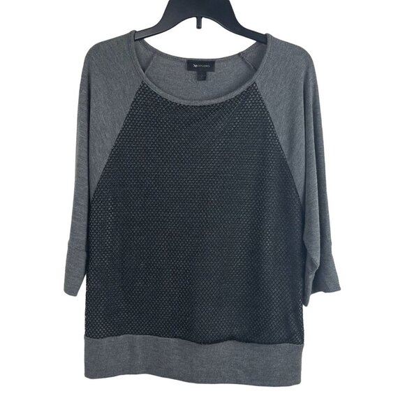 AB Studio Women 3/4 Sleeve Pullover Sweater Size L - Picture 1 of 9